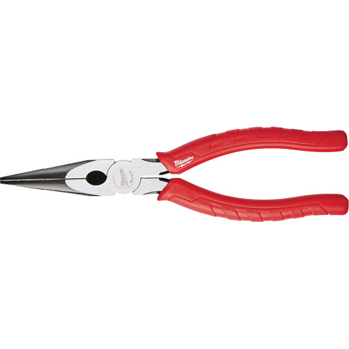 Comfort Grip Long Nose Pliers, 8" L Chandler Sales