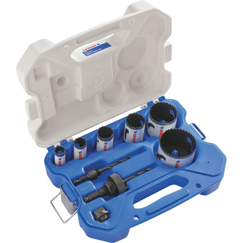 Plumber Bi-Metal Hole Saw Set, 9 Pieces Chandler Sales