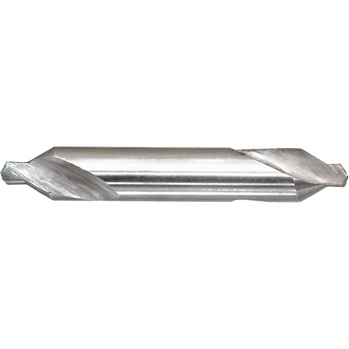 Drillco&reg; Combined Centre Drill & Countersink, #6, 7/32" Small Diameter, 1/2" Large Diameter, High Speed Steel Chandler Sales