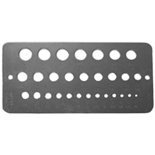 Drillco&reg; Wire Sizes Drill Gauge Chandler Sales