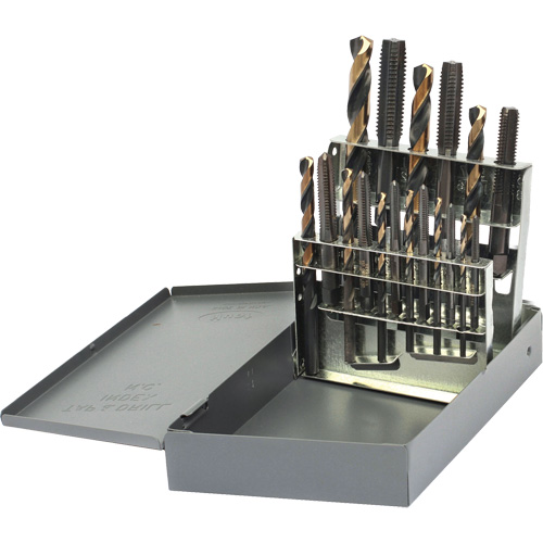 Jeu de tarauds & forets DRILLCO, 18 morcea Chandler Sales