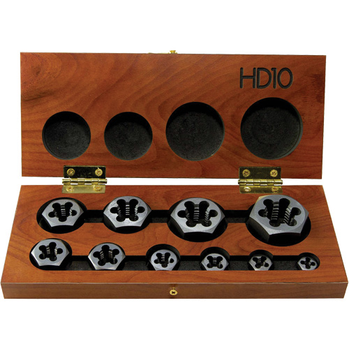 Jeu de fili&egrave;res hexagonales &agrave; fileter Drillco, 10 Morcea Chandler Sales