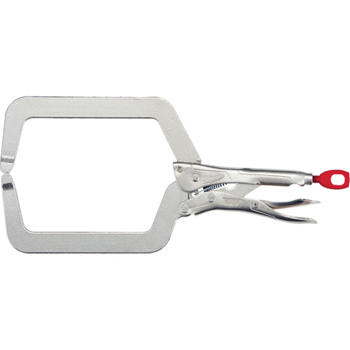 Torque Lock Locking Pliers with Deep Jaws, 9" Length, C-Clamp Chandler Sales