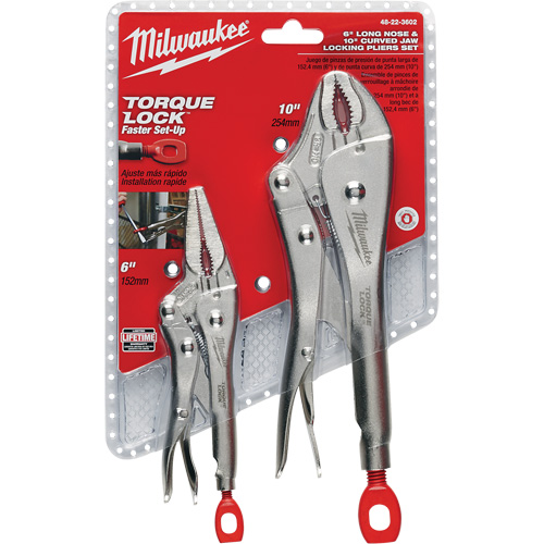Jeu de pinces-&eacute;taux Torque Lock, 2 Morceaux Chandler Sales