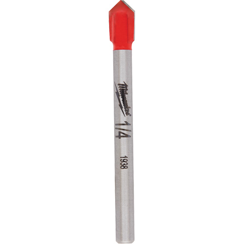 Foret pour verre et carreaux, 1/4", Carbure Chandler Sales