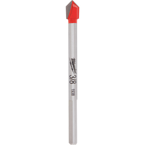 Glass & Tile Bit, 3/8", Carbide Chandler Sales