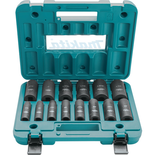 Well Socket Set, 14 Pcs, Impact, 1/2" Drive Size, Deep Chandler Sales