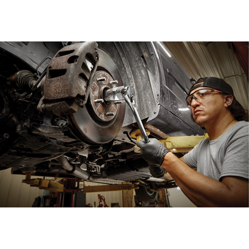 SAE Socket with Four Flat Sides, 11/32", 3/8" Drive, 6 Points, Deep Chandler Sales