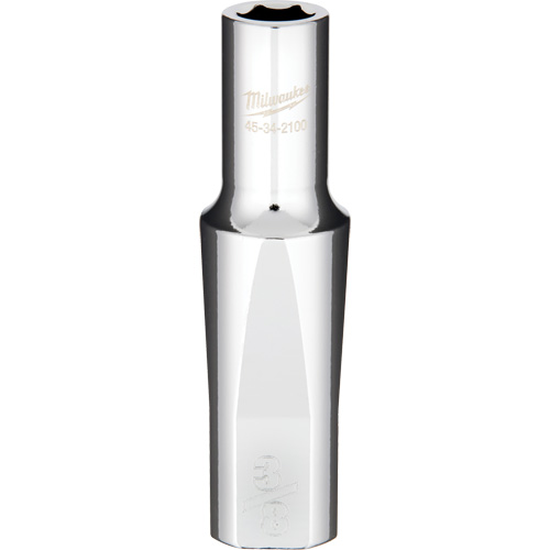 SAE Socket with Four Flat Sides, 3/8", 1/2" Drive, 6 Points, Deep Chandler Sales