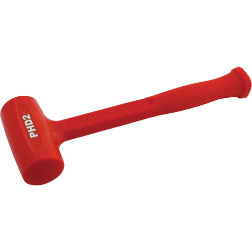 Maillet sans rebond monobloc, 1,6 lb, Prise Lisse, 12-3/4" lo Chandler Sales