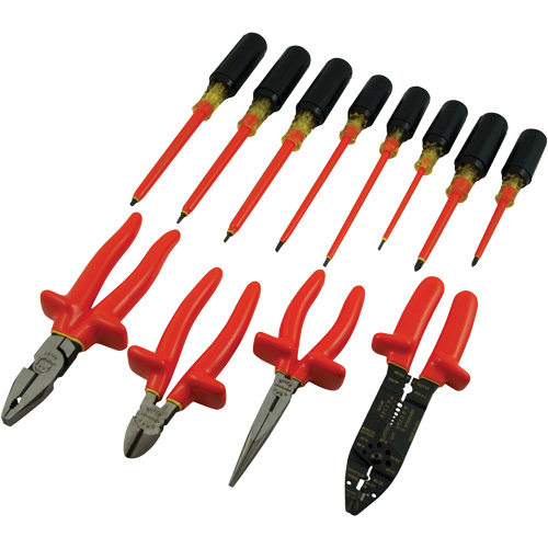 Jeu de pinces et tournevis isol&eacute;s, 1000 V, 12 Mcx Chandler Sales
