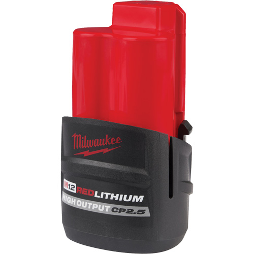 Batterie CP2.5 M12 Redlithium High Output, Lithium-ion, 12 V, 2,5 Ah Chandler Sales