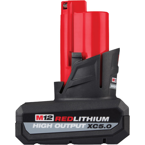 M12 Redlithium High Output XC5.0 Battery Pack, Lithium-Ion, 12 V, 5 Ah Chandler Sales