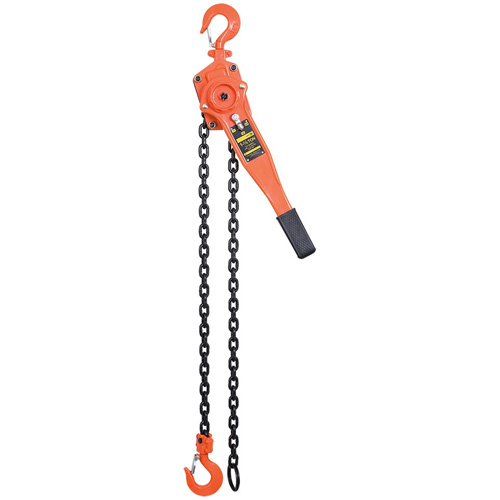 VLP Series Lever Chain Hoist, 10' Lift, 3000 lbs. (1.5 tons) Capacity Chandler Sales