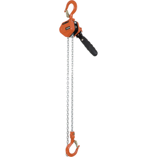 VLP-25-5 VLP Series Lever Puller, 5' Lift, 500 lbs. (0.25 tons) Capacity, Galvanized Steel Chain Chandler Sales