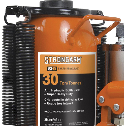 Air Assist Bottle Jacks, 30 Ton(s), Air Hydraulic Chandler Sales