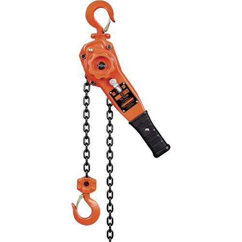 KLP-75L-5 KLP Series Lever Chain Hoists, 5' Lift, 1500 lbs. (0.75 tons) Capacity, Steel Chain Chandler Sales