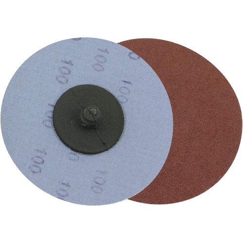 Support en tissu pour disques de ponçage pour rectifieuses — pour l'acier, 3" dia., Grain 36, Oxyde d'aluminium Chandler Sales