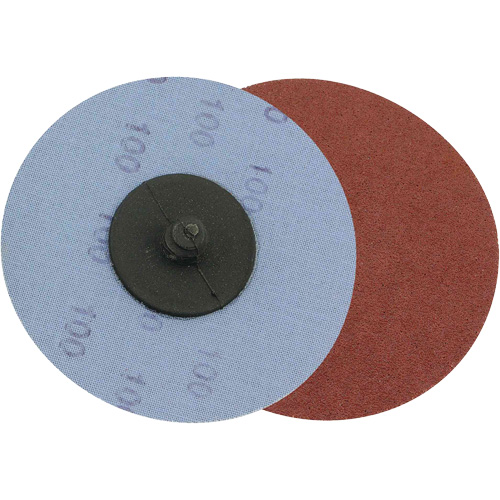 Cloth Backing  Sanding Discs for Die Grinders - Steel Application, 3" Dia., 100 Grit, Aluminum Oxide Chandler Sales