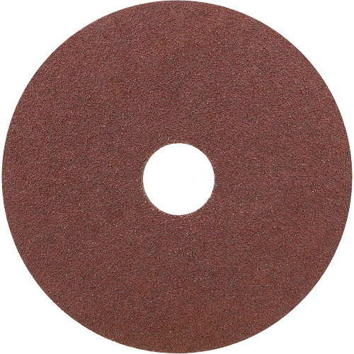 Disque de ponçage en fibre de r&eacute;sine pour meuleuses &agrave; angle — pour l'acier, 4-1/2" dia., Grain A60, Oxyde d'aluminium Chandler Sales