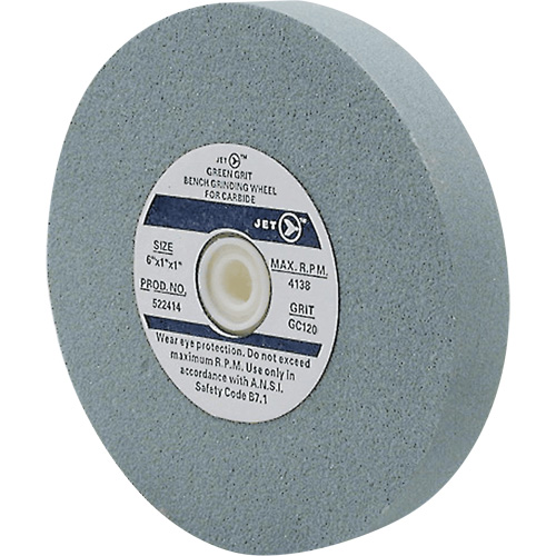 GC675C Bench Grinding Wheels, 6" x 3/4", 1" Arbor, Silicon Carbide Chandler Sales
