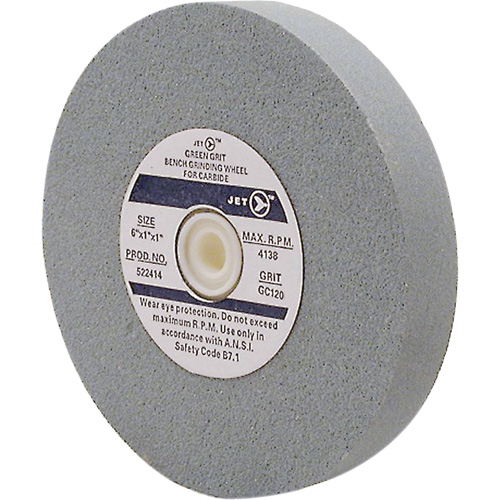 GC675M Meules pour rectifieuses d'&eacute;tabli, 6" x 3/4", Arbre 1", Carbure de silicium Chandler Sales
