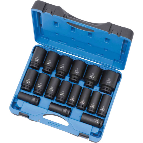 PS1734DM Jeu de douilles, 17 Mcx, Chocs, Prise de 3/4", Profond Chandler Sales