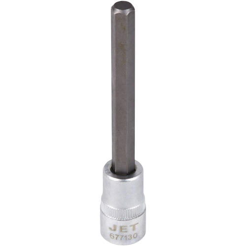 Extra-Long Bit Sockets, Hex, 7/32" x 4" L, 3/8" Drive Chandler Sales