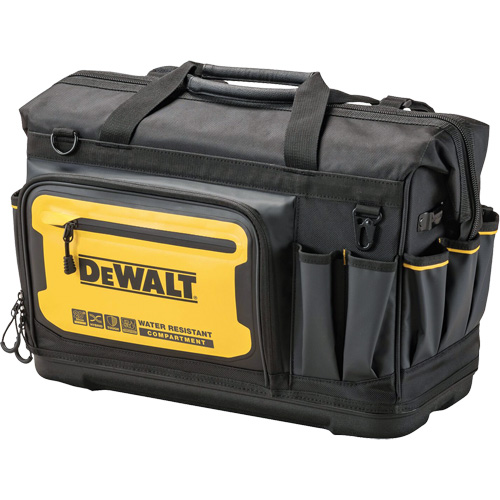 Sac &agrave; outils &agrave; bouche ouverte PRO 20", 33 pochettes, Noir/Jaune Chandler Sales