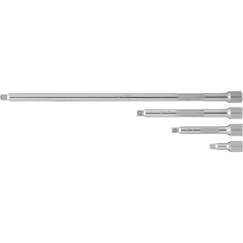 Drive Extension Set, 1/4" Drive, Chrome Finish, 4 Pcs Chandler Sales