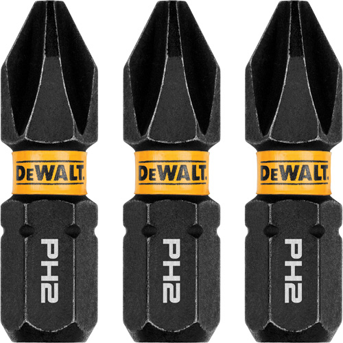 3-Piece FLEXTORQ&reg; Impact Screwdriving Bits, Phillips, #2, 1/4" Drive Chandler Sales