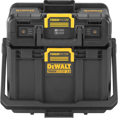 ToughSystem&reg; 2.0 Adjustable Work Light with Storage, 16" x 11" x 14", Black/Yellow Chandler Sales