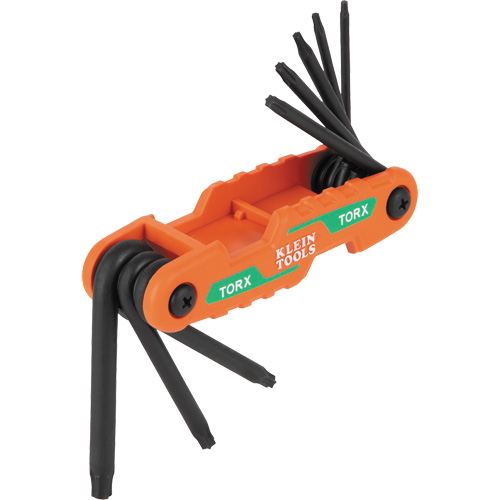 Compact Folding Hex Key Set, 8 Pcs., Torx&reg; Chandler Sales