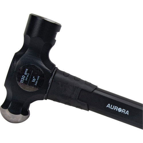 Marteau &agrave; panne ronde, Poids de la t&ecirc;te 40 oz, Face Ordinaire, Prise Fibre de verre Chandler Sales