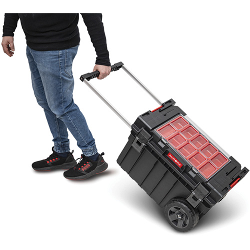 Arx&reg; Rolling Tool Chest, 23-4/5" x 16" x 15-3/5", Black Chandler Sales