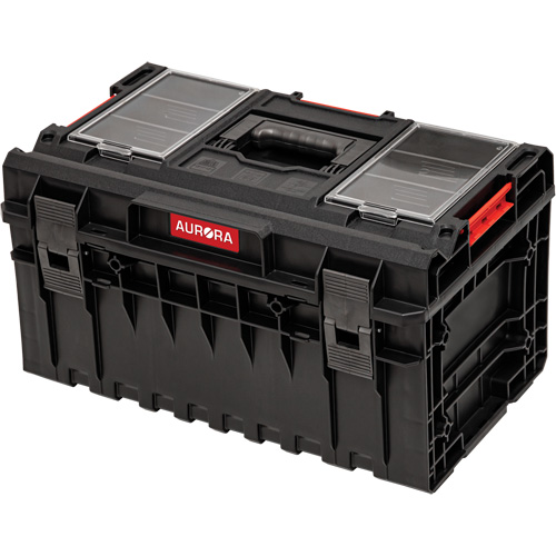 Arx&reg; Medium Toolbox, 23" x 15-1/5" x 12-3/5", Black Chandler Sales