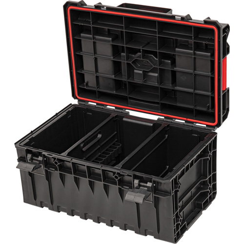 Arx&reg; Medium Toolbox, 23" x 15-1/5" x 12-3/5", Black Chandler Sales