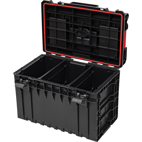 Arx Large Toolbox, 23" x 15-1/5" x 16-1/2", Black Chandler Sales