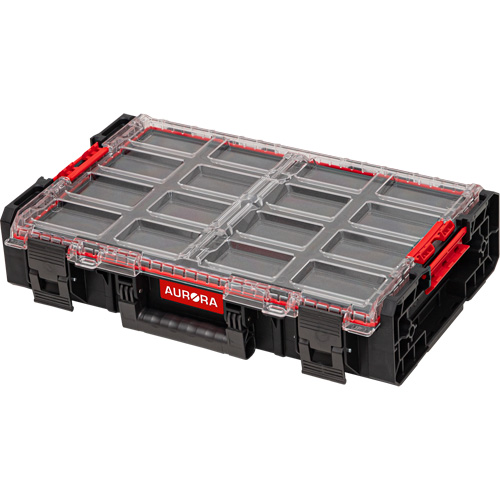 Organisateur tr&egrave;s grand avec cloisons en mousse &agrave; plusieurs couches Arx, 23" x 15-1/5" x 5", Noir Chandler Sales