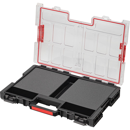 Arx Large Organizer with Multilayer Foam Inserts, 21" x 15" x 3", Black Chandler Sales