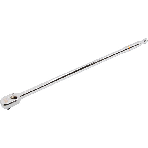 120XP Full Polish Chrome Extra Long Handle Teardrop Ratchet, 3/8" Drive, Ergonomic Handle Chandler Sales