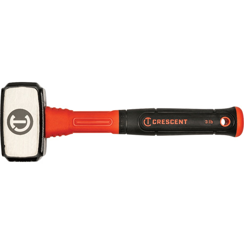 Marteau perforateur, 3 lb, Prise en Fibre de verre, 4" lo Chandler Sales