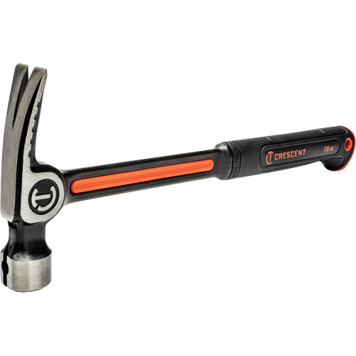Milled-Face Framing Hammer, 28 oz., Solid Steel Handle, 16" L Chandler Sales