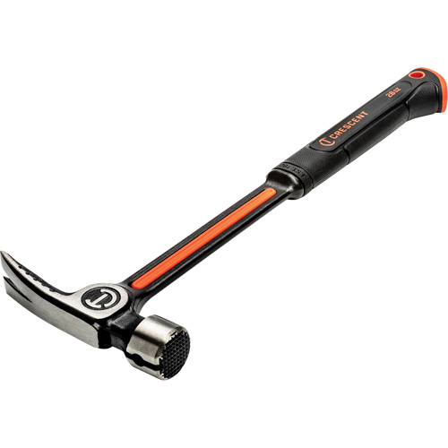 Milled-Face Framing Hammer, 28 oz., Solid Steel Handle, 16" L Chandler Sales