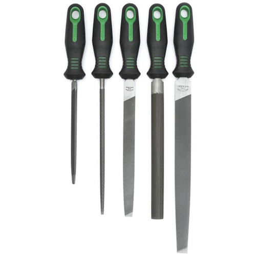 Jeu anniversaire de limes avec manches ergonomiques, 5 pi&egrave;ces Chandler Sales