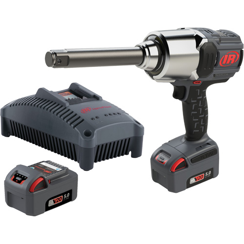 Cordless Impact Wrench Kit with Friction Ring Thru-Hole, 20 V, 1" Socket Chandler Sales