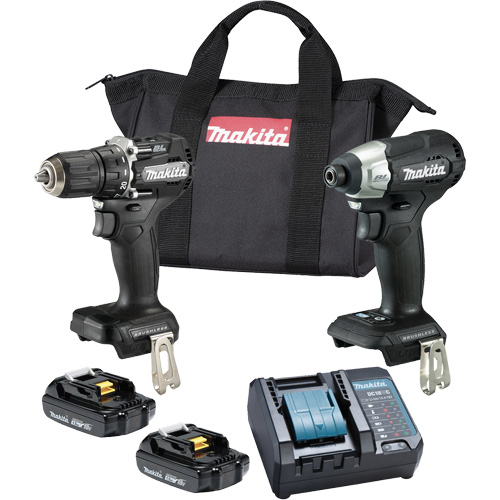 Ensemble 2 outils sous compact &agrave; moteur sans balai LXT, Lithium-ion, 18 V Chandler Sales