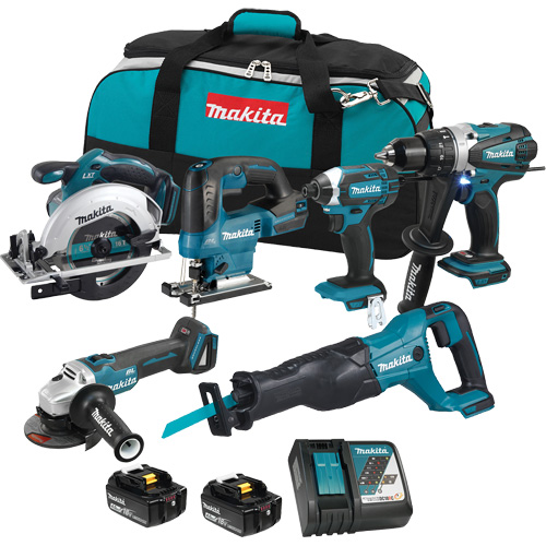 Ensemble 6 outils LXT, Lithium-ion, 18 V Chandler Sales