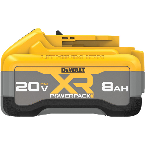 MAX* XR POWERPACK Battery, Lithium-Ion, 20 V, 8 Ah Chandler Sales