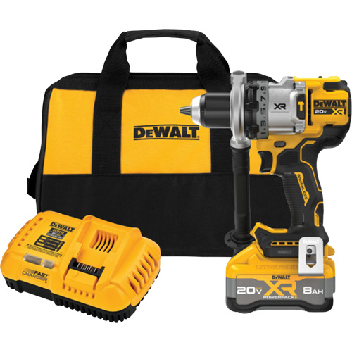Trousse de marteau perforateur sans balai &agrave; 3 vitesses MAX* XR avec batterie XR POWERPACK , Mandrin 1/2", 20 V Chandler Sales